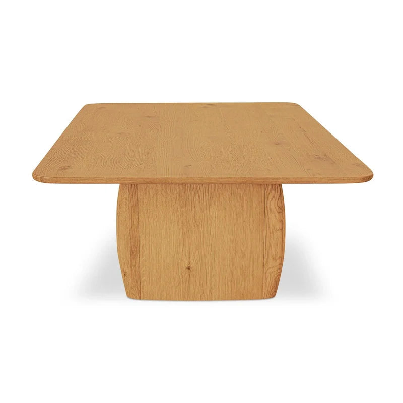 Tavolino rettangolare con angoli arrotondati - 55L x 36P x 17A