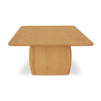 Tavolino rettangolare con angoli arrotondati - 55L x 36P x 17A