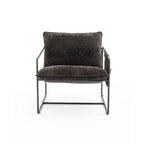 Poltroncine d'appoggio con struttura in metallo (set da 2)