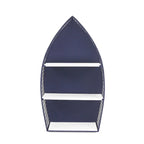 30.25 Scaffale da parete a 3 ripiani Blue Rowboat