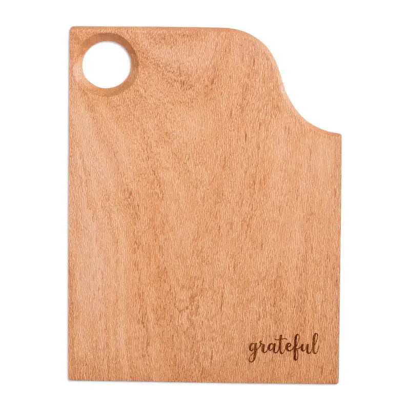 Tagliere Artigianale in Legno di Quercia