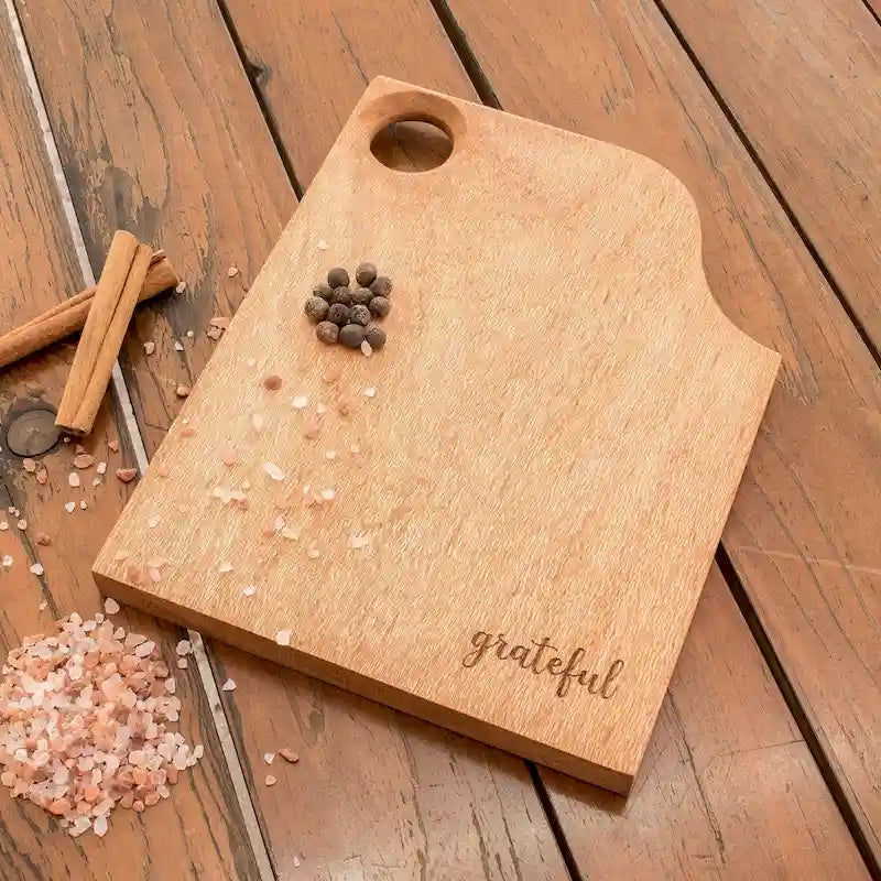 Tagliere Artigianale in Legno di Quercia