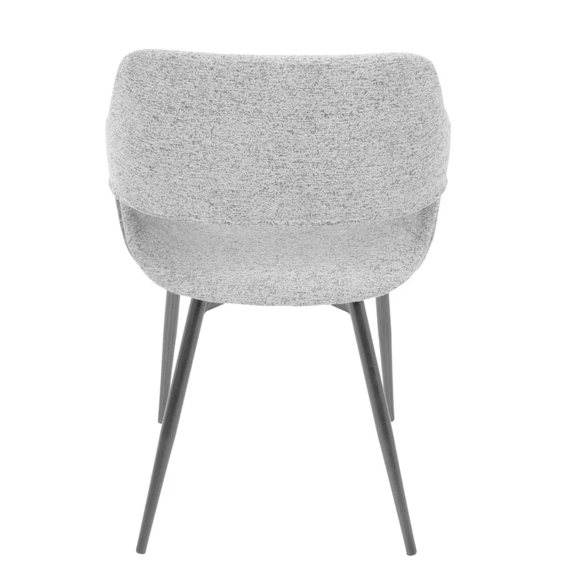 Sedia da pranzo moderna di metà secolo, set da 2