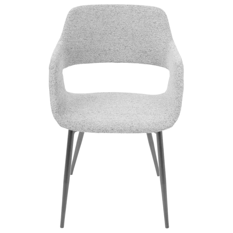 Sedia da pranzo moderna di metà secolo, set da 2