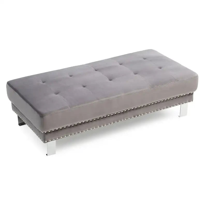 Pouf in velluto oversize