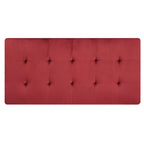 Pouf in velluto oversize