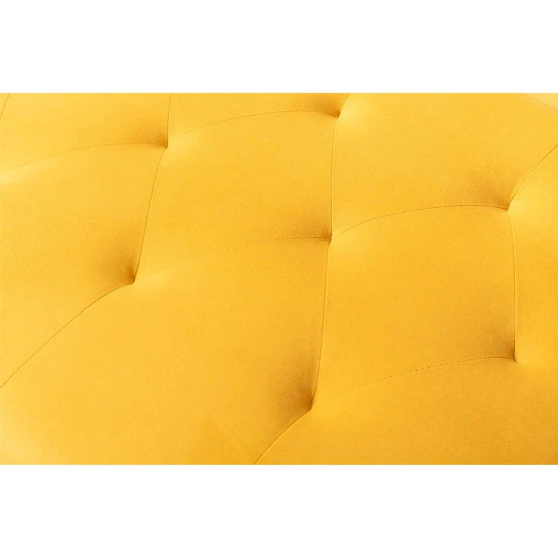 Poltrona a botte con imbottitura in schiuma e rivestimento in velluto